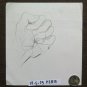 Drawing Pencil Basket Vintage Studio Body Human Hand Fist Vintage Years 60 P28.8