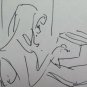 Old Drawing Theme Occupational of Painter Communist G.Pancaldi 13x8 11/16in