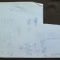 Drawing Sketch on Basket Studio for Shapes Man's Vintage Years 50 60 P28.7