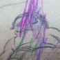 Drawing Sketch Opera of Painter G.Pancaldi Years' 40 Pencil on Basket P28.7