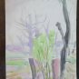 Painting Sketch Painting to Watercolour Studio Preparatory Period Vintage P28.4