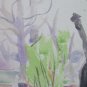 Painting Sketch Painting to Watercolour Studio Preparatory Period Vintage P28.4