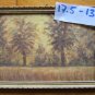 Small Painting Antique Style Impressionist Landscape Countryside Years' 40