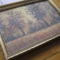 Small Painting Antique Style Impressionist Landscape Countryside Years' 40