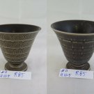 Pair of Vases in Ceramic Vintage Aluminia Copenhagen 1612 Collectibles R85