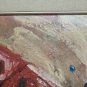 Painting Painting Oil Painting View on City 'Old Signed Vintage Xx Century G40