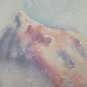 Painting a Technical Mixed Experimental Landscape Glacial Signed Dated 1966 P32