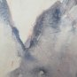 Painting a Technical Mixed Experimental Landscape Glacial Signed Dated 1966 P32