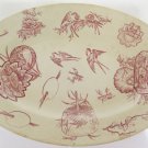 Plate Centerpieces Ceramics Terre of fer Yoko Mouzin Nimy Pottery Faience R42