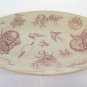 Plate Centerpieces Ceramics Terre of fer Yoko Mouzin Nimy Pottery Faience R42