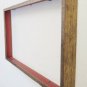 22x12 5/8in Frame for Paintings Vintage Wooden Ideale Also for Mirror X1
