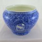 Antique Jar in Ceramic Rhein Ceramic Blue White Vintage Ceramic Vase R52