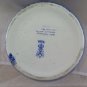 Antique Jar in Ceramic Rhein Ceramic Blue White Vintage Ceramic Vase R52