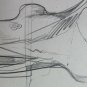 Drawing Sketch Old Studio for Hand Opera Painter Pancaldi 5 1/8x8 5/16in P28.7