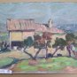 Painting Antique Oil on board Landscape Countryside Emilia Romagna Cinch p3