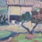 Painting Antique Oil on board Landscape Countryside Emilia Romagna Cinch p3