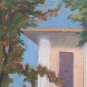Antique Painting Oil on Linen View City Opera Painter Pancaldi Modena P27