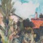 Painting Modern Style Impressionist Landscape Painting Oil on board Signed
