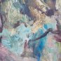 Painting Modern Style Impressionist Landscape Painting Oil on board Signed