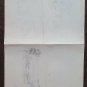 Drawing Vintage Studio for Faces Human Pencil on Basket Sketch Original P28.7