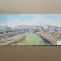 Old Painting to Oil on board Widescreen View Landscape in Summer p3