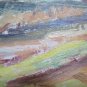 Old Painting to Oil on board Widescreen View Landscape in Summer p3