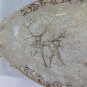 Plate in Ceramic Vintage North Europe half' Twentieth Century Ceramic Plate R68