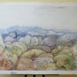 39 3/8x27 5/8in Painting Abstract Dipito Vintage with Technical of Frost P33.5