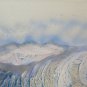 39 3/8x27 5/8in Painting Abstract Dipito Vintage with Technical of Frost P33.5