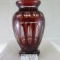 Antique Vase Glass Handcrafted with L'Acidio Denmark half '900 Vintage Vase R45
