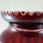 Antique Vase Glass Handcrafted with L'Acidio Denmark half '900 Vintage Vase R45
