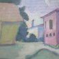 Painting Oil Painting on board View Countryside Original Pancaldi 32x24 P3