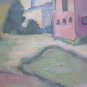 Painting Oil Painting on board View Countryside Original Pancaldi 32x24 P3
