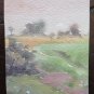 Painting Original Landscape Sketch of Painter Gaetano Pancaldi Modena P28.4