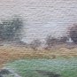 Painting Original Landscape Sketch of Painter Gaetano Pancaldi Modena P28.4