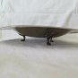 Plate Antique Centerpieces Tier Silver Chiseled with Patterns Floral M1