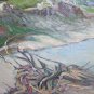 Painting Antique Oil Landscape River Signed with Certificate Original p11