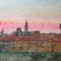 Painting Modern a Technical Mixed Landscape Style Pop Original Years 80 P33.1