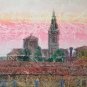 Painting Modern a Technical Mixed Landscape Style Pop Original Years 80 P33.1