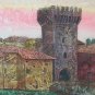 Painting Modern a Technical Mixed Landscape Style Pop Original Years 80 P33.1