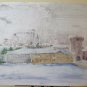 Painting Modern a Technical Mixed Landscape Style Pop Original Years 80 P33.1