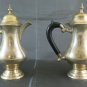 Service for Coffee 'Tea' in Metal Silver 4 Piece Antique Coffee PS12