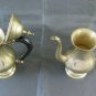 Service for Coffee 'Tea' in Metal Silver 4 Piece Antique Coffee PS12