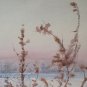 Painting Modern Vintage Landscape Winter Painting with Technical of Frost P33.5