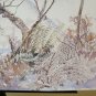 Painting Modern Vintage Landscape Winter Painting with Technical of Frost P33.5