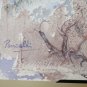 Painting Modern Vintage Landscape Winter Painting with Technical of Frost P33.5