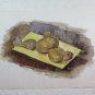 Nature Still Painted to Watercolour on Basket Sketch Studio Preparatory P28
