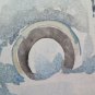 Painting Modern Effect Frost Landscape Winter with Snow & Much Navigating Signed