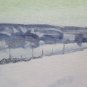 Painting Modern Ice Frost Landscape Winter with Snow & Much Navigating Signed