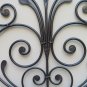 Bed Header for Double Bed Wrought Iron a Tail Peacock Vintage Headboard 5
